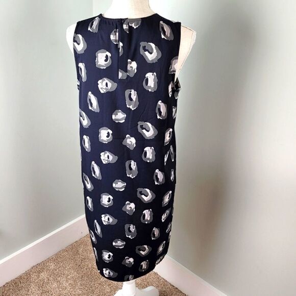 Mud Pie Floral Design Sleeveless Midi Shift Dress With Pockets Size Small - Picture 4 of 6